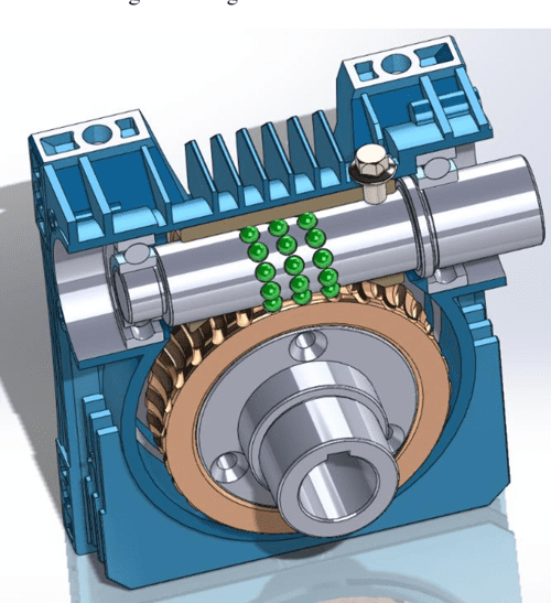 Innovative Design for A Ball Worm Gear Mechanism Semantic Scholar