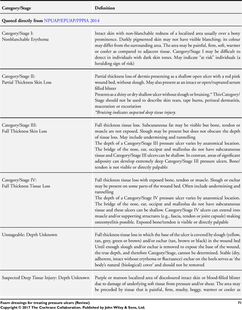 Figure 3 From Foam Dressings For Treating Pressure Ulcers Review 