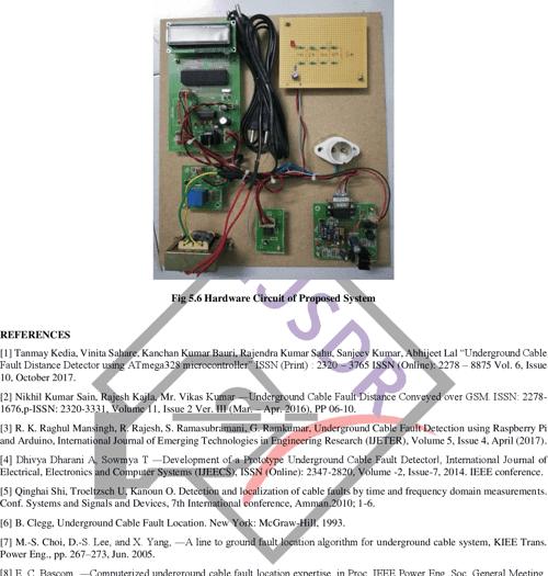 Figure 2 from of Things (IOT) Based Underground Cable Fault Detector using ATmega