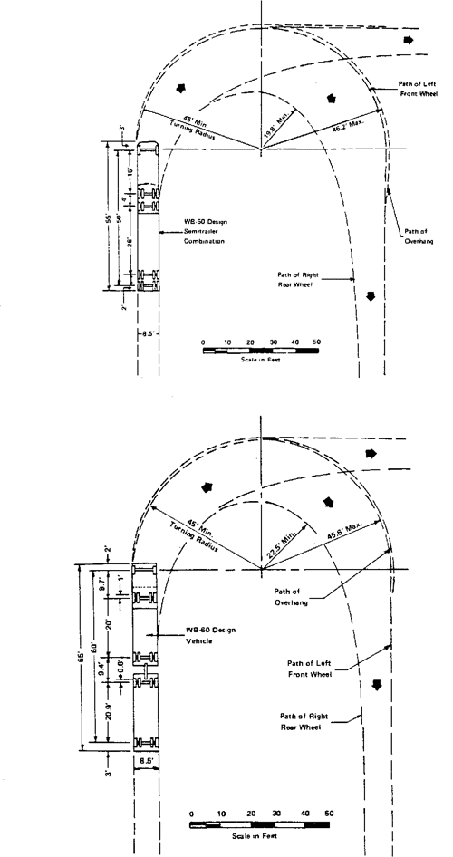 Table 1 from Geometric design considerations for separate truck lanes ...