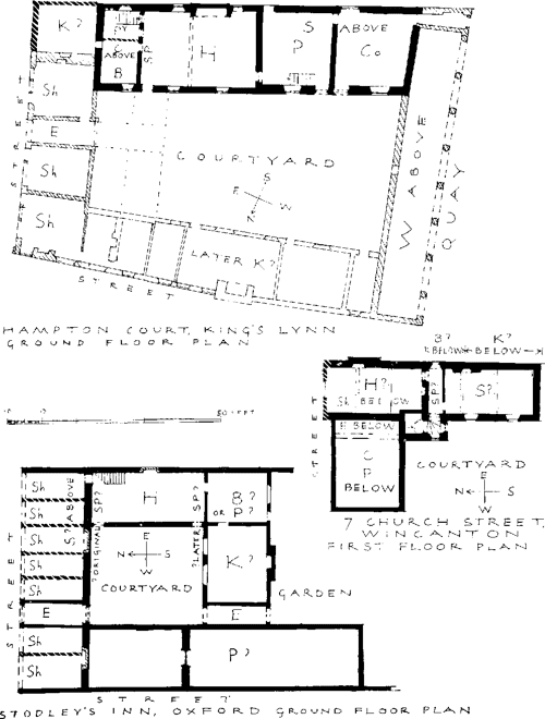 Figure 73 from Medieval English Town-House Plans | Semantic Scholar